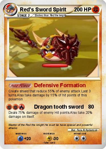Pokemon Red's Sword Spirit