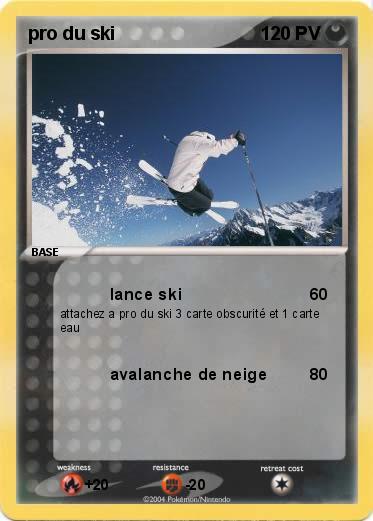 Pokemon pro du ski