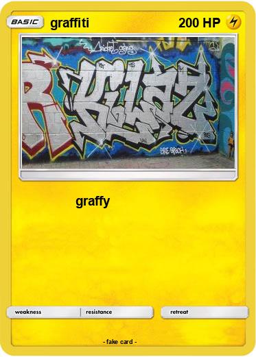 Pokemon graffiti