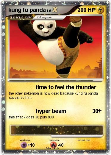 Pokemon kung fu panda