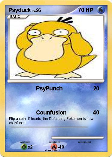 Pokemon Psyduck