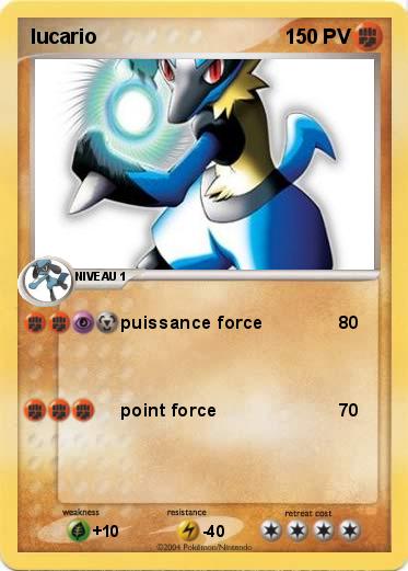Pokemon lucario
