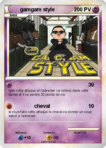 Pokemon gamgam style