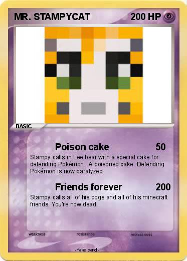 Pokemon MR. STAMPYCAT