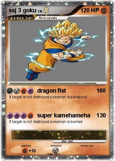Pokemon ssj 3 goku