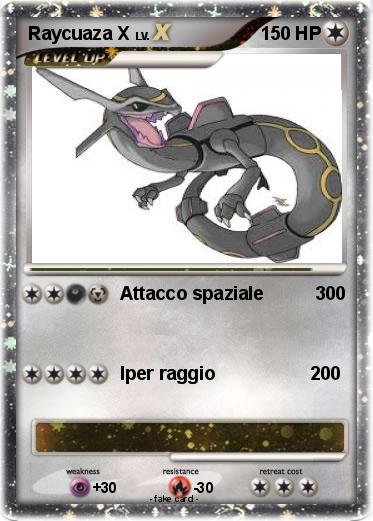 Pokemon Raycuaza X