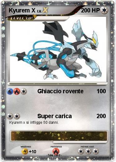 Pokemon Kyurem X