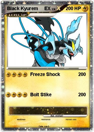 Pokemon Black Kyurem     EX
