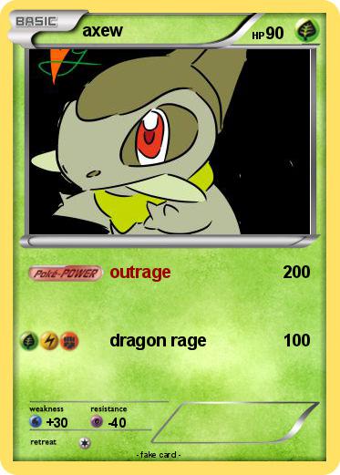 Pokemon axew