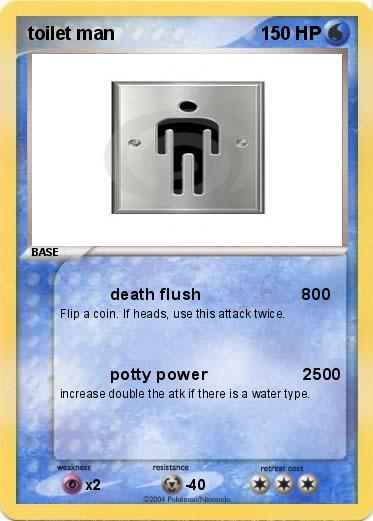 Pokemon toilet man