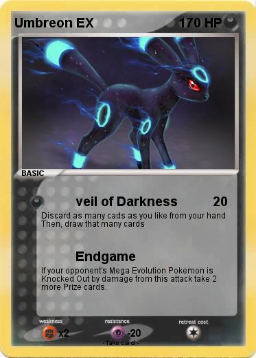 Pokemon Umbreon EX