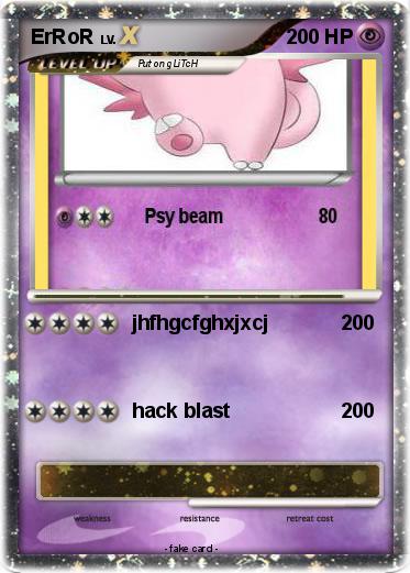Pokemon ErRoR