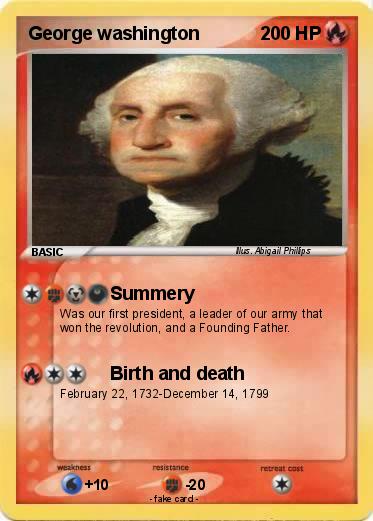 Pokemon George washington