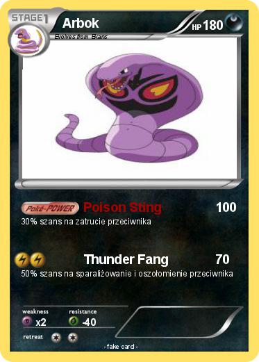 Pokemon Arbok