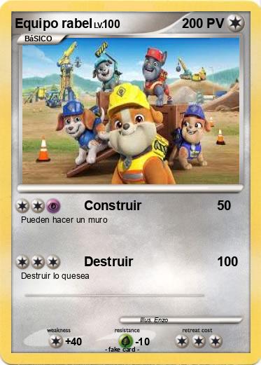 Pokemon Equipo rabel