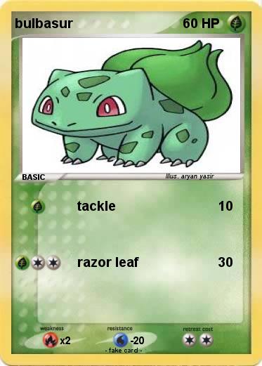 Pokemon bulbasur
