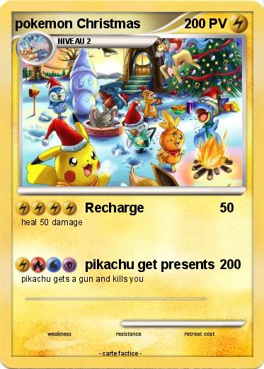 Pokemon pokemon Christmas