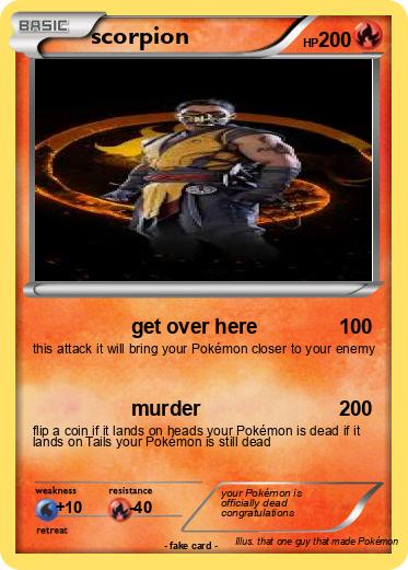 Pokemon scorpion