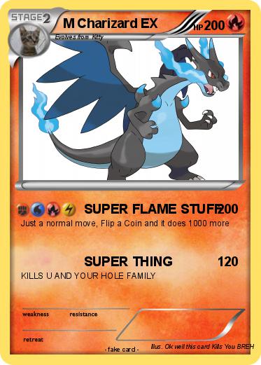 Pokemon M Charizard EX