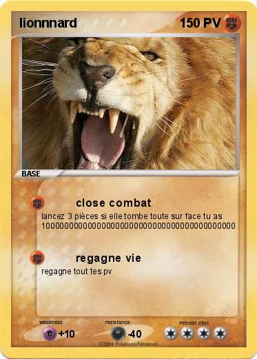 Pokemon lionnnard