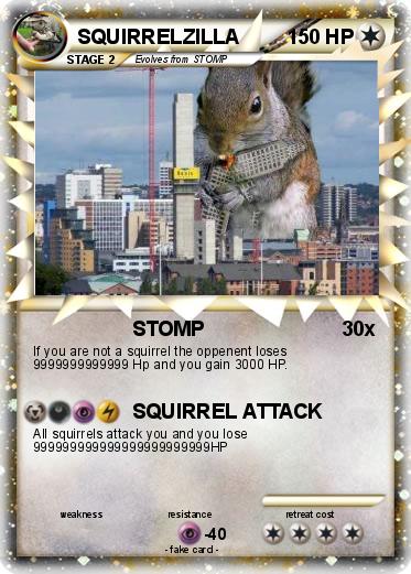 Pokemon SQUIRRELZILLA