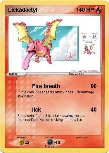 Pokemon Lickadactyl