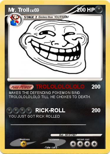 Pokemon Mr. Troll