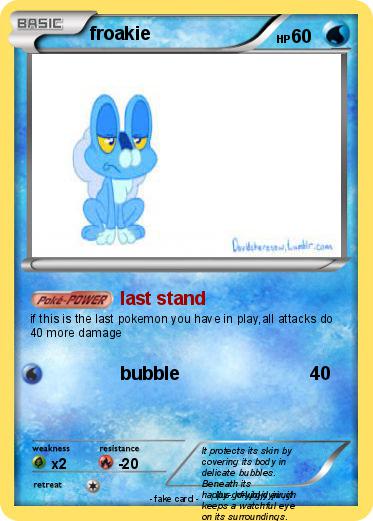 Pokemon froakie
