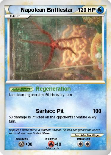 Pokemon Napolean Brittlestar