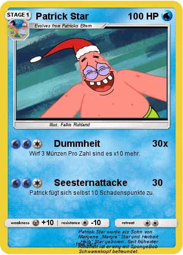 Pokemon Patrick Star