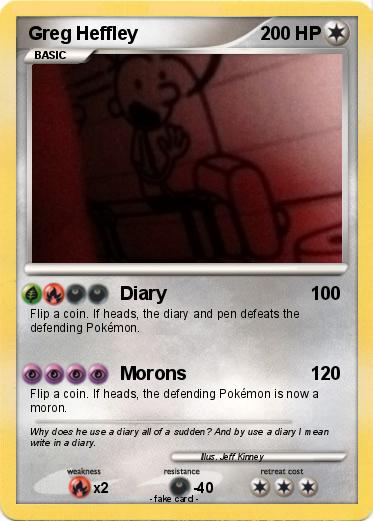 Pokemon Greg Heffley