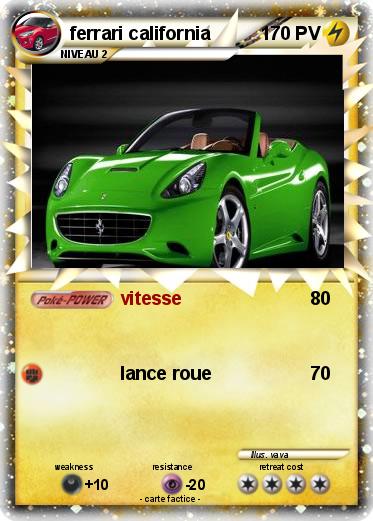 Pokemon ferrari california