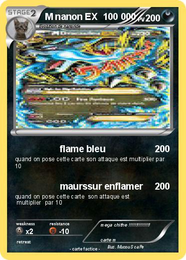 Pokemon M nanon EX  100 000