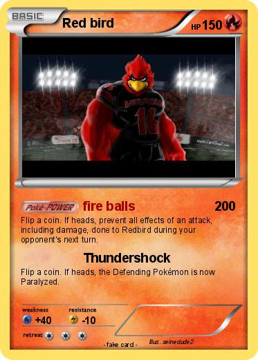 Pokemon Red bird