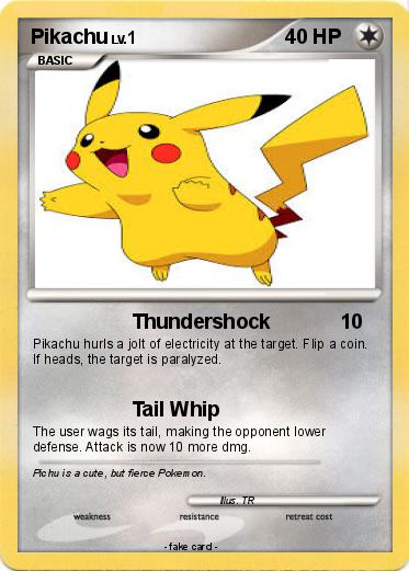 Pokemon Pikachu