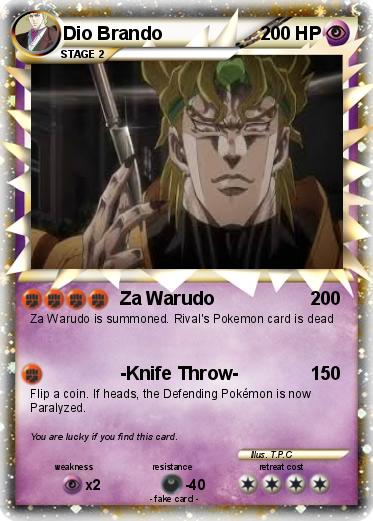Pokemon Dio Brando