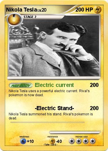 Pokemon Nikola Tesla