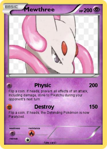 Pokemon Mewthree
