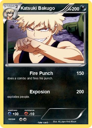 Pokemon Katsuki Bakugo