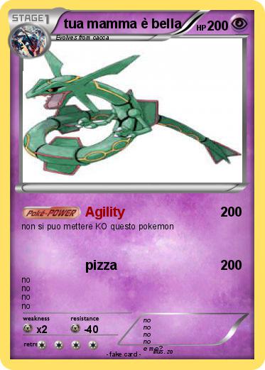 Pokemon tua mamma è bella