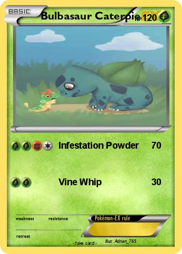 Pokemon Bulbasaur Caterpie