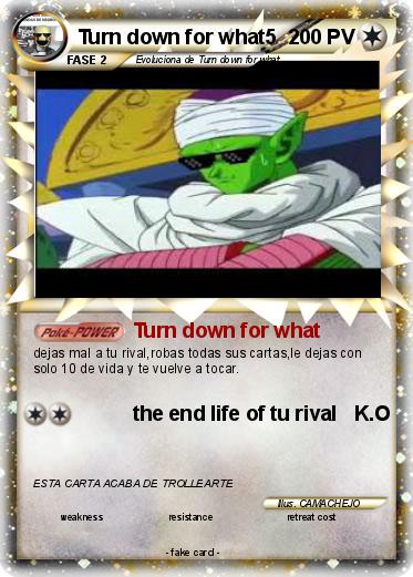 Pokemon Turn down for what5