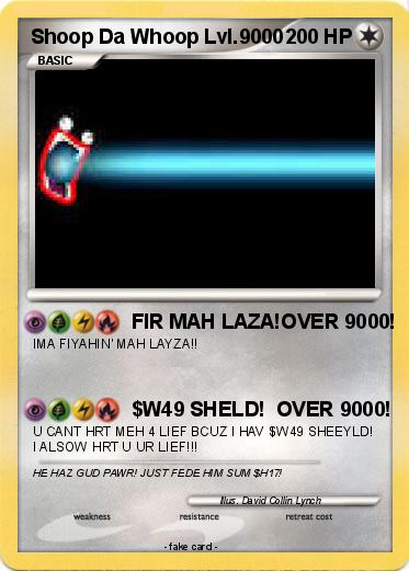 Pokemon Shoop Da Whoop Lvl.9000