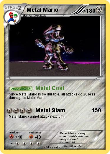 Pokemon Metal Mario