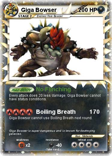 Pokemon Giga Bowser