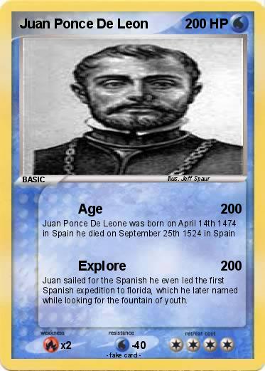 Pokemon Juan Ponce De Leon