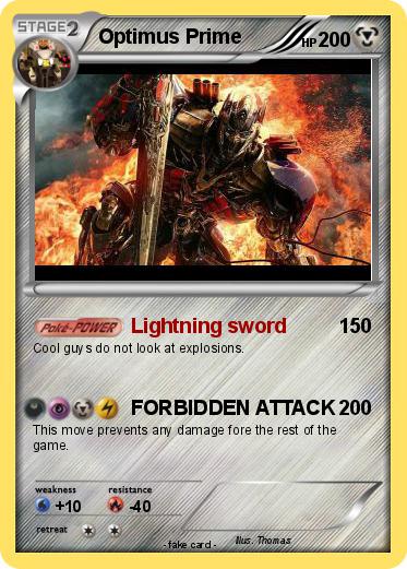 Pokemon Optimus Prime