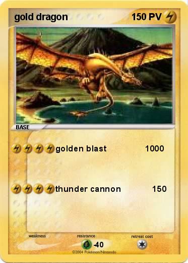 Pokemon gold dragon
