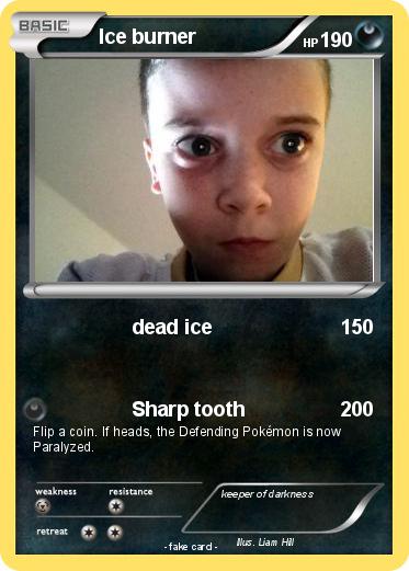 Pokemon Ice burner