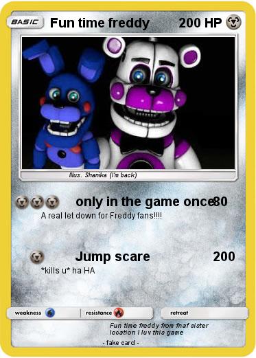 Pokemon Fun time freddy